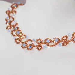 Necklace Rose Gold filled 14K - Arabesque Tia - Necklace Rose Gold filled 14K - Rose Gold filled 14K